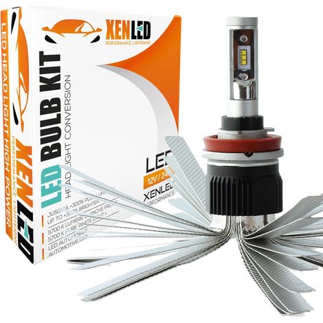 Ampoule H11 XL6S 55W - 4600Lm - Moto - 12V/24V - Lampe LED (1/5)