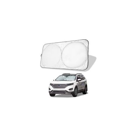 Pare-Soleil Voiture Pliable 190x90cm, Protection Solaire Anti-UV pour Pare-Brise Avant, Accessoire Intérieur Universel pour Voitures et SUV (1/4)