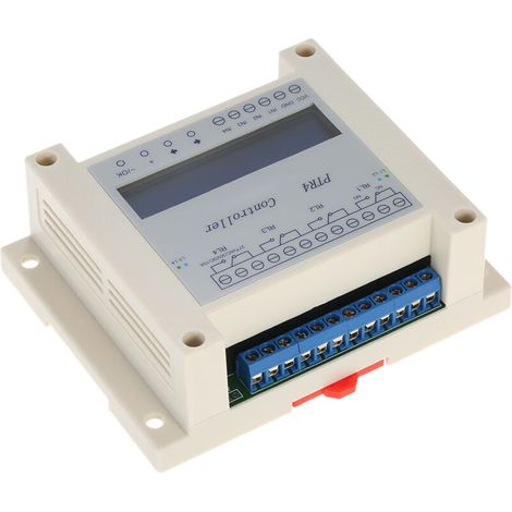 Relais de temps numérique Programmable à 4 canaux, contrôleur de minuterie, Module de commutation de retard, Cycle de synchronisation indépendant, affichage LCD, DC6-40V (1/5)