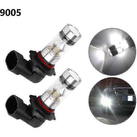2x 6000k Super White H10 9045 9145 9140 100w 1200lm LED-Nebelscheinwerfer-Projektor-Fahrlicht-Tagfahrlicht+dgi SZRH AK