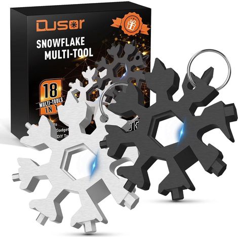 Adventskalender Männer 18-in-1 Multitool Weihnachtsgeschenke Black Silver (1/5)