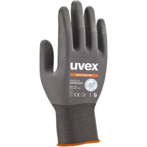 uvex 6004009 phynomic lite Nylon Arbeitshandschuh Größe (Handschuhe): 9 EN 388 1 St. (1/2)