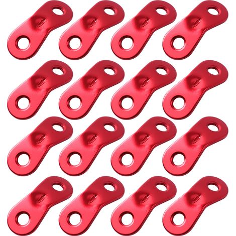 Tendeur de Corde, 16 pièces Tendeur de Corde camping en Alliage d'aluminium, Guyline Tendeurs Ajusteur de Corde, Tendeur de Tente, Corde Boucle Ajusteur pour Tente Bâche Randonnée (1/5)