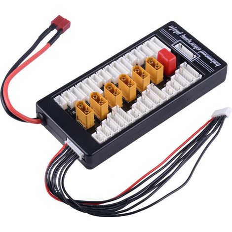 2-6S LiPo Adaptador de Carga para Batería con Conector XT60 (1/5)