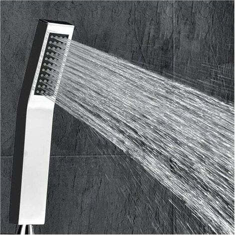 Brass Shower Head, High Pressure, L-Style, Chrome Finish MUMU (1/4)