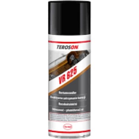 Teroson VR 625 400 ml spray convertitore di ruggine, crea un rivestimento marrone-nero simile a una vernice che può essere verniciato, resina a base solvente (1/3)