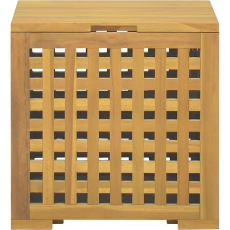 Maison Exclusive - Scatola per Corde 40x40x40 cm in Legno Massello di Teak (1/5)