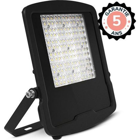 Proyector LED asimétrico Negro 100W 4000K – Garantía 5 años Miidex Lighting® (1/4)