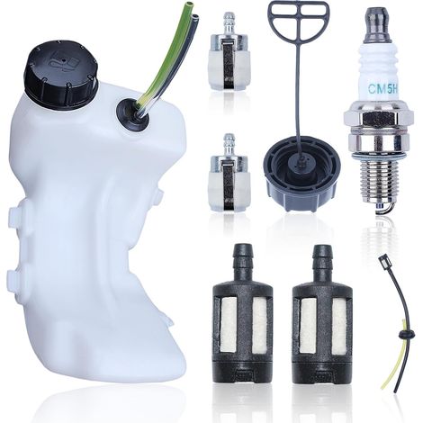 Adefol Assemblage de réservoir d'essence Ligne Bouchon Kit de filtre pour Honda GX35 GX35NT HHT35S UMK435 Coupe-bordures Broyeur de broussailles Moteur (1/5)