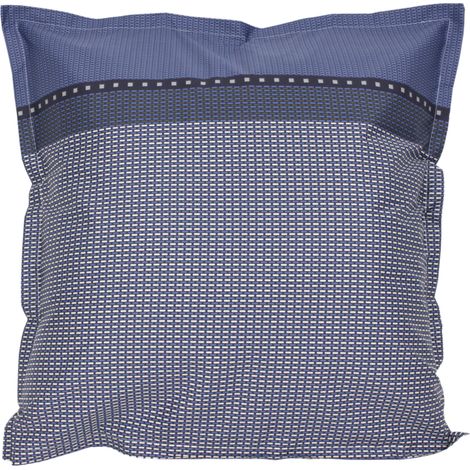 Taie d'oreiller satin de coton ENZO 65x65 cm (1/5)