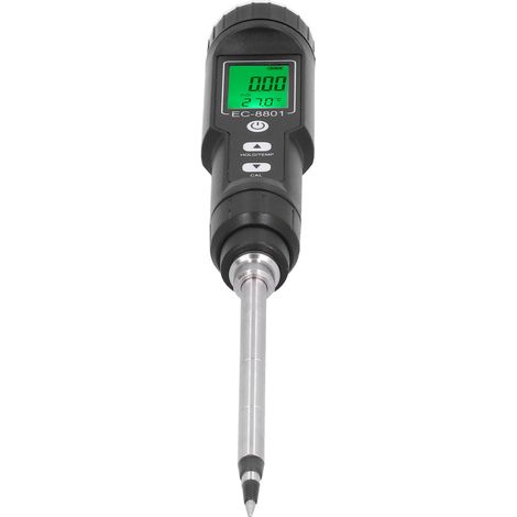 Sonde multifonctionnelle pour testeur de température et de conductivité électrique du sol, idéale pour la culture en serre. (1/5)