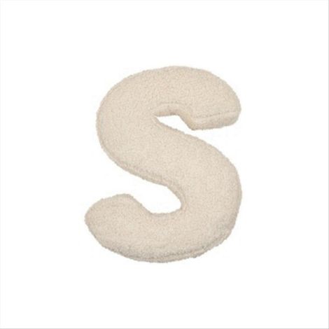 Coussin décoratif lettre S (1/5)