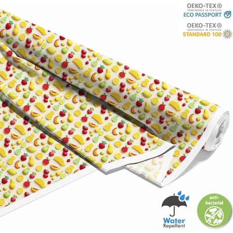 TISSUS DÉCORATIFS D'EXTÉRIEUR OXFORD - Motif Fruits DX7042 (1/5)