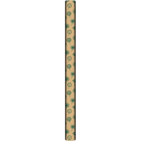 Pacco regalo in kraft stampato 200x70cm - Verde - Feeric lights & christmas (1/5)