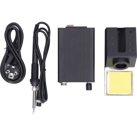 Station de soudage LCD numérique 200-500℃ réglable 60W fer à souder 100-240V prise UE (1/5)