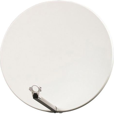 Parabole fibre 75cm blanche