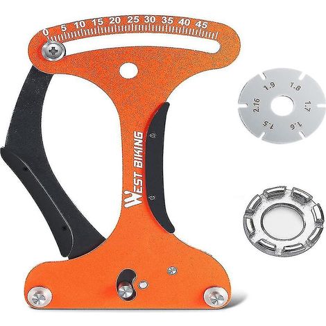 Outil de réglage de tension des rayons Srbtv, outil en alliage d'aluminium pour roues de vélo, accessoire de vélo (1/5)