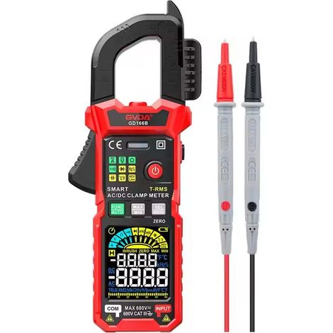 GVDA Digital Clamp Meter GD166/168 GVDA GD166B Digital Clamp Meter (1/5)