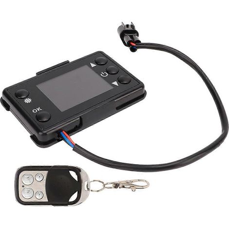 Fernbedienungsset mit LCD-Display und digitalem Thermostat für Standheizungen (Autos, Fahrzeuge, Boote). (1/5)