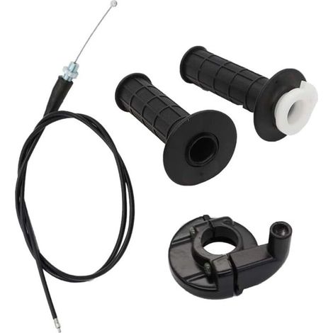 Poignée et Câble D'accélérateur Rotatif avec Poignée de 7/8 "22mm 50cc 90cc 110cc 125cc 150cc 200cc 250cc Mini vélo ATV Quad Pit Bike Dirtbike (1/5)
