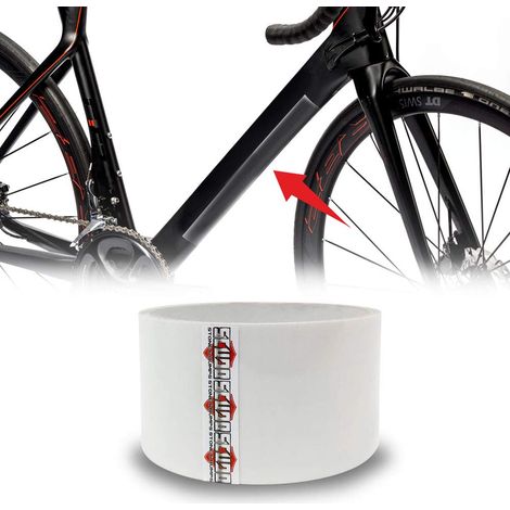 Rouleau Adhésif pour Protection Vélo Adulte, Transparent, 8 x 300 cm