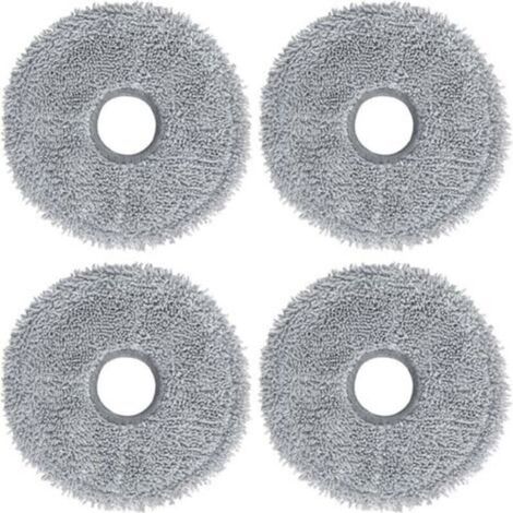 Panni di ricambio compatibili con aspirapolvere robot Dreame L10 Ultra / L10S Pro / L10S Ultra / L10S Pro Ultra Heat / L10 Prime / L20 Ultra / X40 Ultra/Xiaomi X10+ / X20+ (4 pezzi) (1/5)