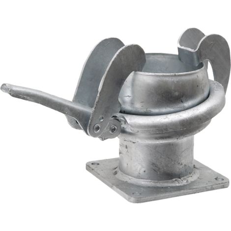 BAUER 8"-Innengewindestecker mit Flansch für Güllewagen 04051085