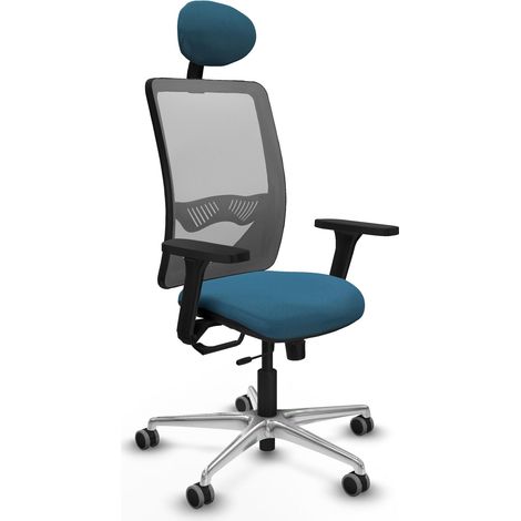 Silla de oficina piqueras y crespo Zulema negro espuma alta densidad (1/2)