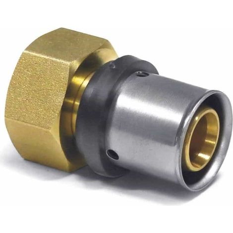 Raccord Pressfitting Multicouche 26 x 3 - 3/4 IG, Chauffage et Eau Potable (1/4)