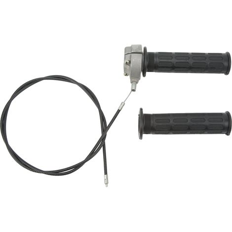 2 pièces poignée de cble d'accélérateur torsadé poignée d'accélérateur poignées de remplacement pour Coleman CT200U CT200U-EX BT200X (1/5)