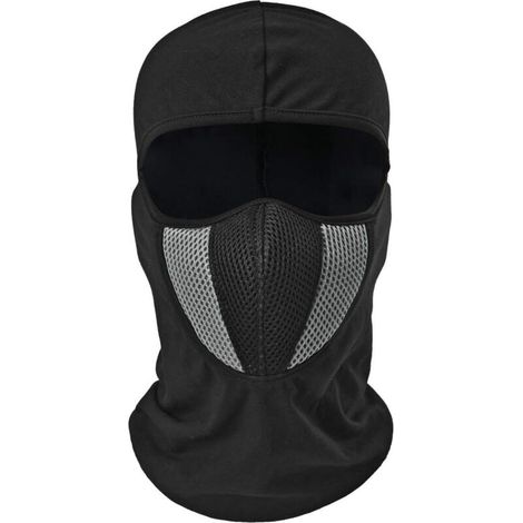 SABIR Multifonction Ultra léger,Cagoule Respirante Coupe-Vent Masque Cache-Cou Anti Poussière/Froid,Femme Homme Casques élastique Tour de Cou pour Randonnée Moto Vélo Tactique Escalade (1/5)