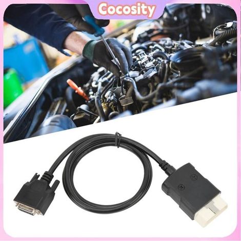 Cocosity câble obd2 16 broches Câbles OBD, Câble d'outil de Diagnostic ABS, Connecteur 16 Broches pour VD TCS Pro avec moto outil (1/5)