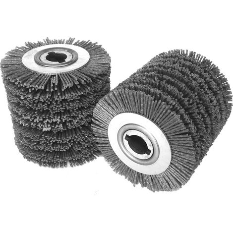 Holzalterungsbürste Nylon-Schleiffaser 100x100x19mm (1/2)