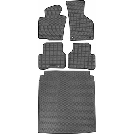 Juego de alfombrillas de goma para coche y maletero para VW Passat B6 B7 Sedán (2005-2014). (1/5)