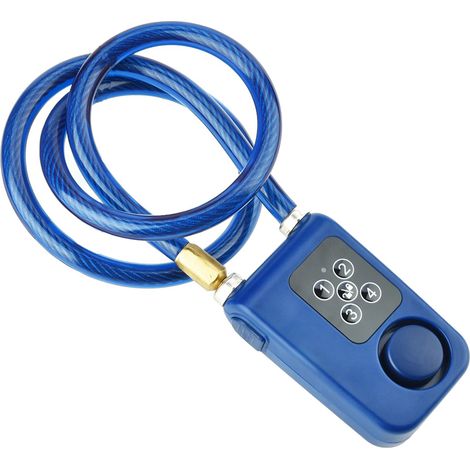 Cadenas intelligent Y787 Antivol à chaîne pour vélo et portail, bleu (1/5)