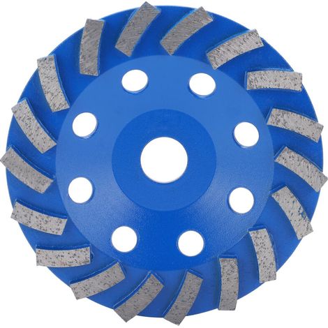 Meule diamantée à dents bleues 150mm pour béton, pierre et ciment (1/5)