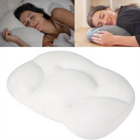 Oreiller orthopédique 3D en mousse à mémoire de forme douce, coussin anti-douleur au cou, Micro boule 3D pour un sommeil profond, livraison directe