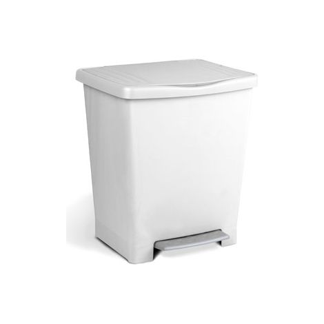 Cubo pedal milenium blanco