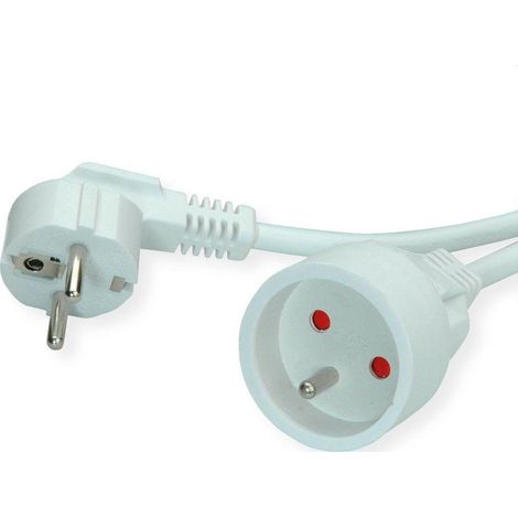 Value Verlängerungskabel Weiß 10 Meter 16A 230V