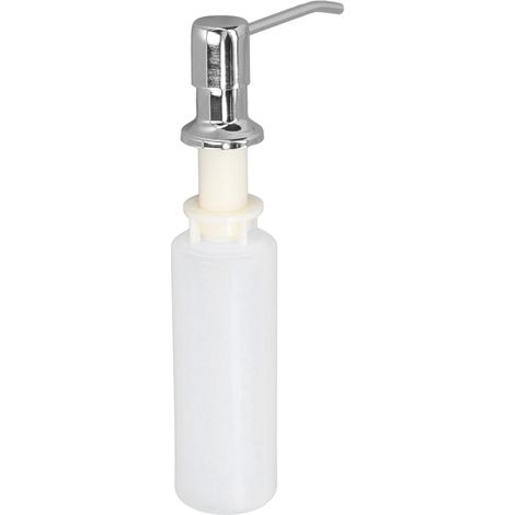 300-ml-Seifenspender aus Edelstahl 304 für die Küche – verchromte Lotionpumpe (1/5)