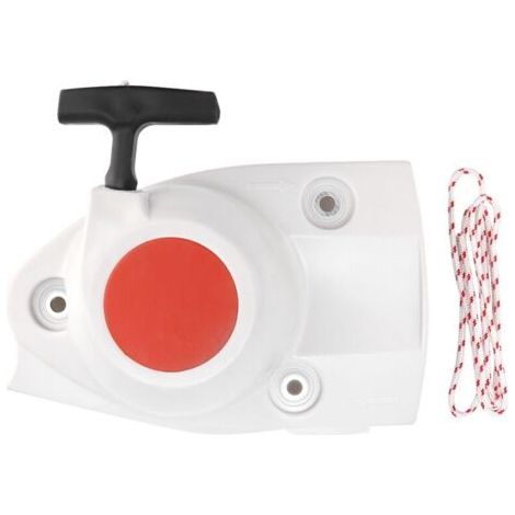 Démarreur à ressort avec cordon de remorquage supplémentaire pour scies à couper béton STIHL TS410, TS420, TS480I, TS500I (TS 410, 420, 480I, 500I)