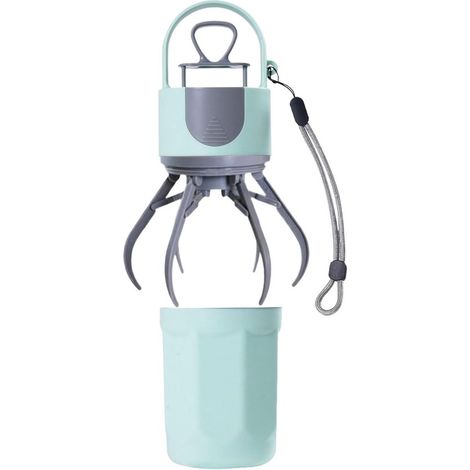 Hundekot-Entferner – Haustier-Exkrement-Greifer – Hygienische Abfallentsorgung – 6-Krallen-Greifer – 21 cm hoch (1/5)