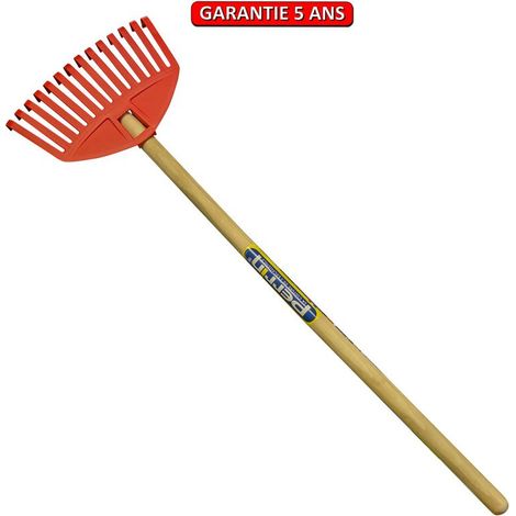 Kinder-Rasenbesen - Holzstiel - 60 cm - OUTILS PERRIN