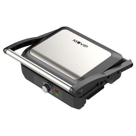 Muvip Sandwichera in acciaio inox 2200W cottura rapida