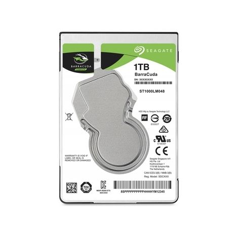 Disco rigido Seagate Barracuda da 1 TB SATA 2,5" (1/5)