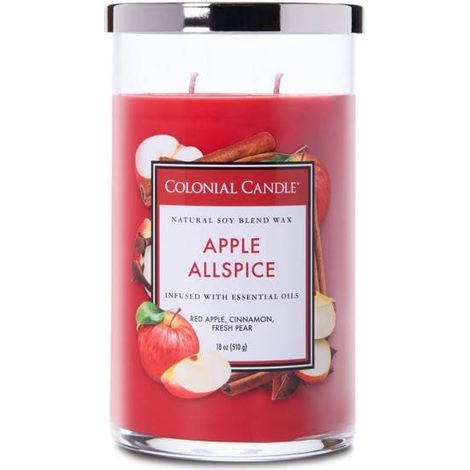 Vela aromática - Manzana y pimienta de Jamaica (1/2)