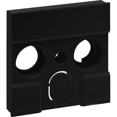 Copri presa TV universale Niloé Step nero opaco LEGRAND 864560
