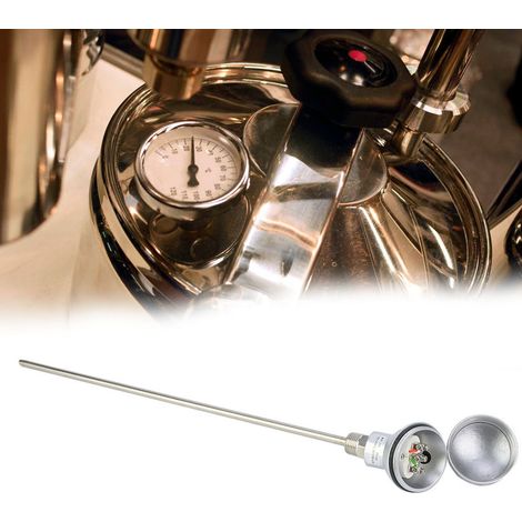 PT100-Temperatursensor mit 1/2"-NPT-Sonde und Anschlusskopf für Thermoelement (Länge 400 mm) (1/5)
