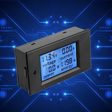 Voltmètre-ampèremètre multifonction TSPZEM 031 avec affichage numérique LCD, testeur et détecteur (1/5)