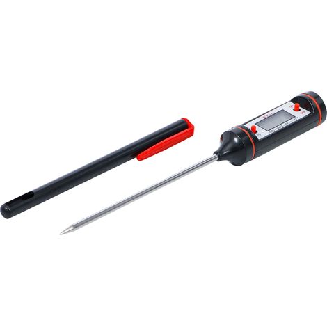 8714 Thermomètre numérique avec sonde en acier inoxydable (1/5)